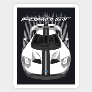 Ford GT-white and black Sticker